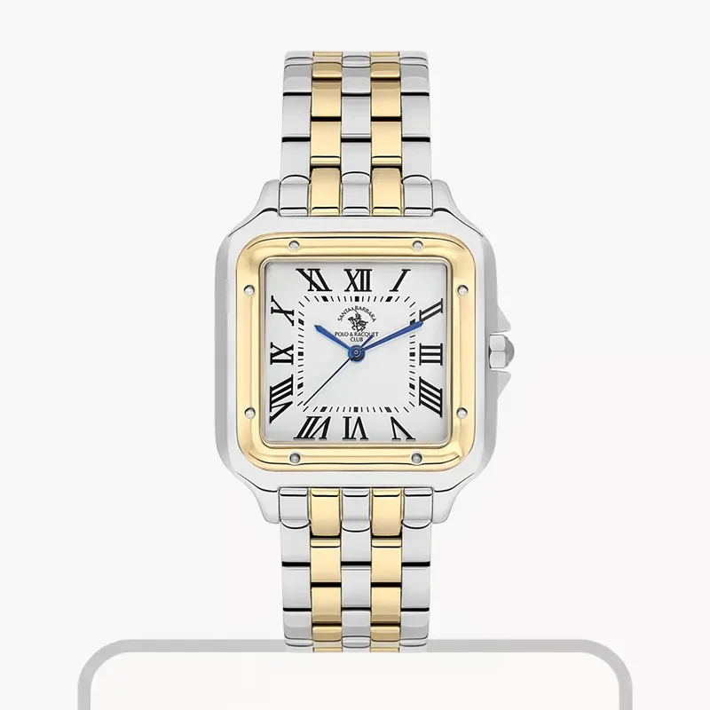 Santa Barbara Polo & Racquet Club Two-toneLadies Watch- SB.1.10599-5